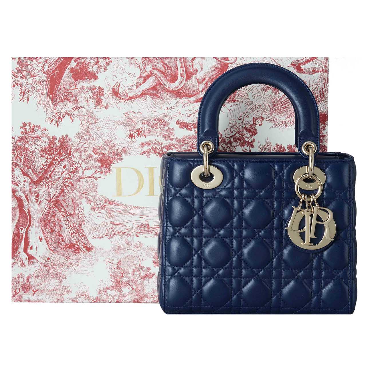 CHRISTIAN DIOR(USED)크리스찬디올 레이디디올 스몰 백